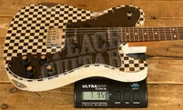 Friedman Guitars Vintage T | Vintage White Checkerboard w/Matching Headstock