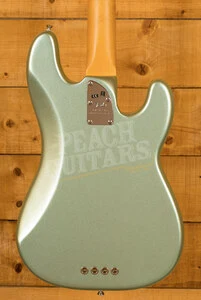 Fender American Professional II Precision Bass Left-Handed - Maple - Mystic Surf Green