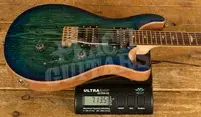 PRS SE Custom 24 Burled Ash Limited Edition - Lake Blue
