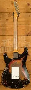 Fender Custom Shop 59 Strat - Super Heavy Relic Black/3-Tone Sunburst