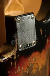 Fender Custom Shop 59 Strat - Super Heavy Relic Black/3-Tone Sunburst