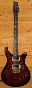 PRS Custom 24 Piezo | Fire Red Smokeburst