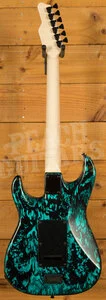 James Tyler Guitars Studio Elite HD - See Thru Turquoise Tint over Black Shmear