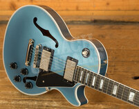 Gibson Custom Les Paul Custom Chambered F-Holes | Pelham Blue