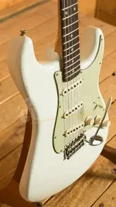 Fender Custom Shop 60 Strat - Journeyman Relic Olympic White