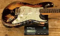 Fender Custom Shop 59 Strat - Super Heavy Relic Black/3-Tone Sunburst