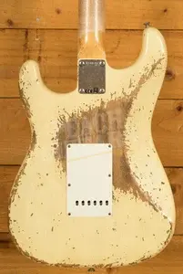 Fender Custom Shop 59 Strat - Super Heavy Relic Aged Vintage White