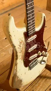 Fender Custom Shop 59 Strat - Super Heavy Relic Aged Vintage White