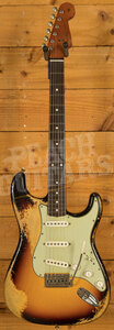 Fender Custom Shop Masterbuilt Levi Perry 62 Strat Heavy Relic 3-Tone Sunburst