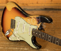 Fender Custom Shop Masterbuilt Levi Perry 62 Strat Heavy Relic 3-Tone Sunburst