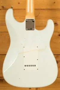 Fender Custom Shop 60 Strat Left-Handed - Journeyman Relic Olympic White