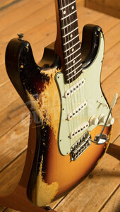 Fender Custom Shop Masterbuilt Levi Perry 62 Strat Heavy Relic 3-Tone Sunburst