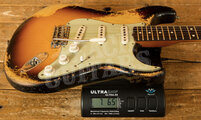 Fender Custom Shop Masterbuilt Levi Perry 62 Strat Heavy Relic 3-Tone Sunburst