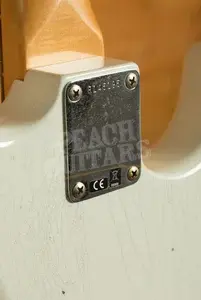 Fender Custom Shop 60 Strat Left-Handed - Journeyman Relic Olympic White