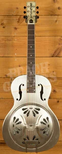 Gretsch G9221 Bobtail Steel Round-Neck Steel Body Resonator Weathered "Pump House Roof"