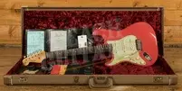 Fender Custom Shop 60 Strat Left-Handed - Journeyman Relic Fiesta Red