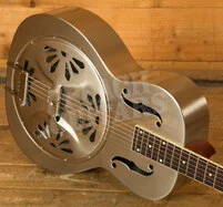 Gretsch G9221 Bobtail Steel Round-Neck Steel Body Resonator Weathered "Pump House Roof"