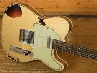 Fender Custom Shop 60 Tele - Custom Heavy Relic Aztec Gold/3-Tone Sunburst