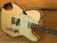 Fender Custom Shop 60 Tele - Custom Heavy Relic Aztec Gold/3-Tone Sunburst