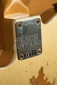 Fender Custom Shop 60 Tele - Custom Heavy Relic Aztec Gold/3-Tone Sunburst