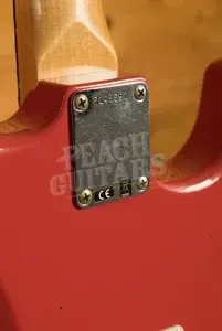 Fender Custom Shop 60 Strat Left-Handed - Journeyman Relic Fiesta Red