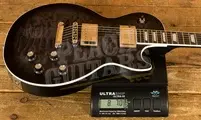 Gibson Mark Morton Les Paul Modern Quilt - Translucent Ebony Burst Satin