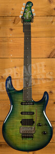 Music Man Steve Lukather BFR Collection | Luke 4 HSS Floyd Rose - Green Tide