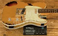Fender Custom Shop 60 Tele - Custom Heavy Relic Aztec Gold/3-Tone Sunburst