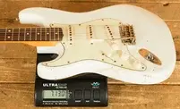 Fender Custom Shop 60 Strat Left-Handed - Journeyman Relic Olympic White