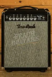 Two-Rock Studio Overdrive Combo - Black Chassis Black Suede Pinstripe Grill
