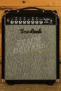 Two-Rock Studio Overdrive Combo - Black Chassis Black Suede Pinstripe Grill