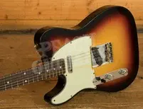 Fender Custom Shop 60 Tele Left-Handed - Journeyman Relic 3-Tone Sunburst