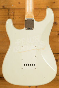 Fender Custom Shop '61 Strat Journeyman Relic Aged Olympic White