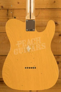 Fender Custom Shop 52 Tele Left-Handed - Relic Butterscotch Blonde