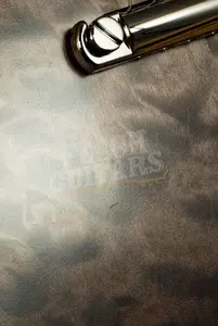 Gibson Mark Morton Les Paul Modern Quilt - Translucent Ebony Burst Satin