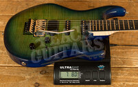 Music Man Steve Lukather BFR Collection | Luke 4 HSS Floyd Rose - Green Tide