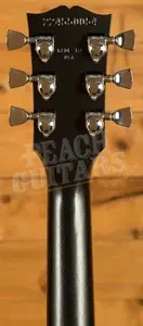 Gibson Mark Morton Les Paul Modern Quilt - Translucent Ebony Burst Satin