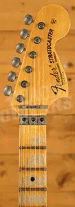 Fender Custom Shop 69 HSS Floyd Rose Strat - Heavy Relic Aged Vintage White