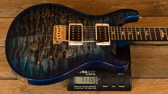 PRS Custom 24 Flame Maple Neck 10 Top Pattern Thin Ebony Custom Colour