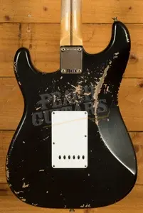 Fender Custom Shop 57 HSS Strat - Heavy Relic Black