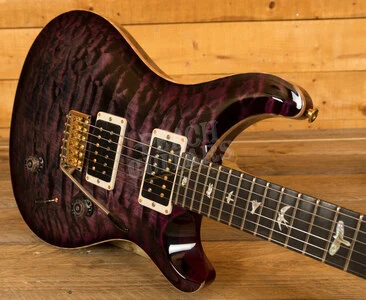 PRS Custom 24 Flame Maple Neck 10 Top Pattern Thin Ebony Custom Colour