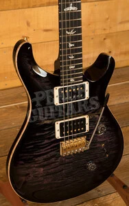 PRS Custom 24 Flame Maple Neck 10 Top Pattern Thin Ebony Custom Colour