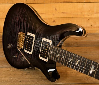 PRS Custom 24 Flame Maple Neck 10 Top Pattern Thin Ebony Custom Colour