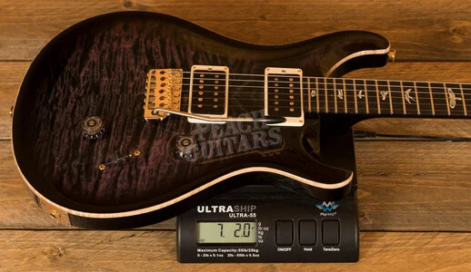 PRS Custom 24 Flame Maple Neck 10 Top Pattern Thin Ebony Custom Colour