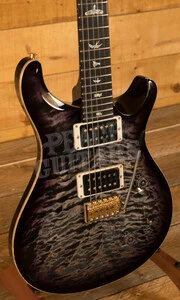PRS Custom 24 Flame Maple Neck 10 Top Pattern Thin Ebony Custom Colour