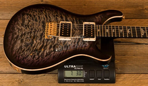 PRS Custom 24 Flame Maple Neck 10 Top Pattern Thin Ebony Custom Colour
