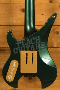 Schecter Synyster Gates Custom-7 TR Headless | Oak Green Metallic