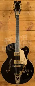 Gretsch Synchromatic Falcon Hollow Body Single-Cut with Bigsby - Ebony - Black