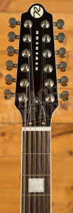 Reverend Set-Neck Series | Airwave 12-String - Midnight Black - Rosewood