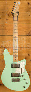 Reverend Bolt-On Series | Descent W Baritone - Oceanside Green - Roasted Maple